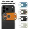 Bling Full Glitter Lens Protector Anti Scratch HD Camera Lens Cover Full Cover Camera Protector for iPhone 17Pro/17 Pro Max
