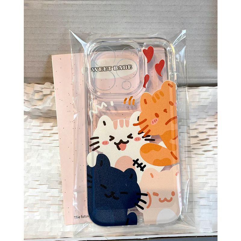 

Милый чехол для телефона с фото котенка для моделей Apple iPhone 11-15PROMAX iPhone 14