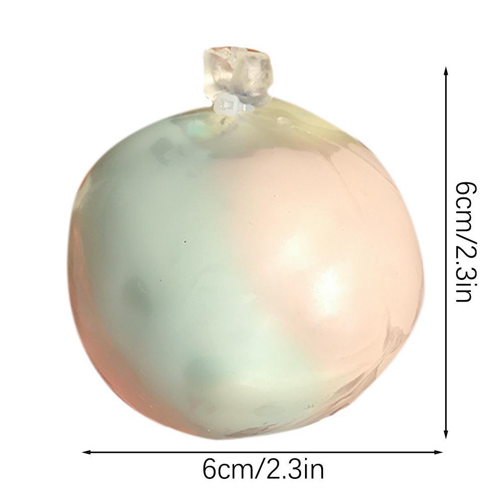Colorful Crunchy Stress Balls Toy Stress Relief Squeeze Wax Coating Balls for Home Office Relax Squeeze Party Birthday Gifts