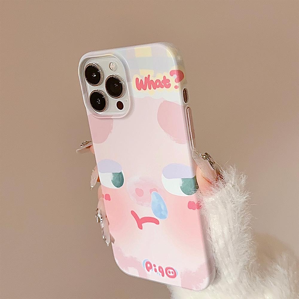 Rosa Schweinchen für 17ProMax für Apple Handyhülle für IPhone11 Lustig und Niedlich 15 Folie 16 Matt 13