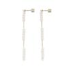 SNIDEL Pearl Bead Variant Earrings Women's Fashion Jewelry Elegant Accessory