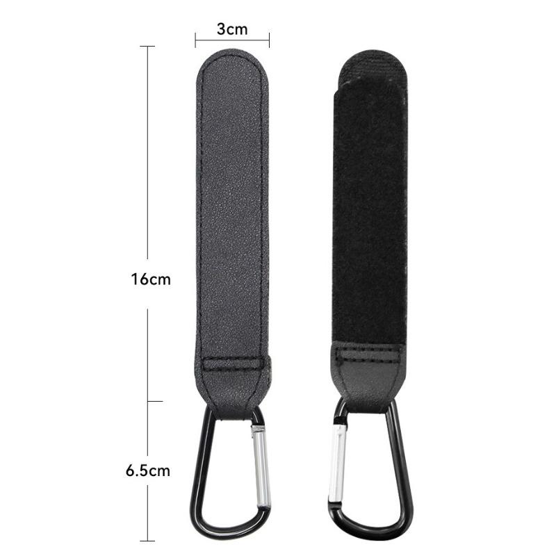 PU Leather Baby Bag Stroller Hook Pram Rotate 360degree Rotatable Cart Organizer Pram Hook Crochet Stroller Accessories