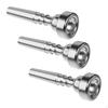 3 Pieces Trumpet Mouthpieces for Professional , Beginner 7C 5C 3C Mouthpiece Set