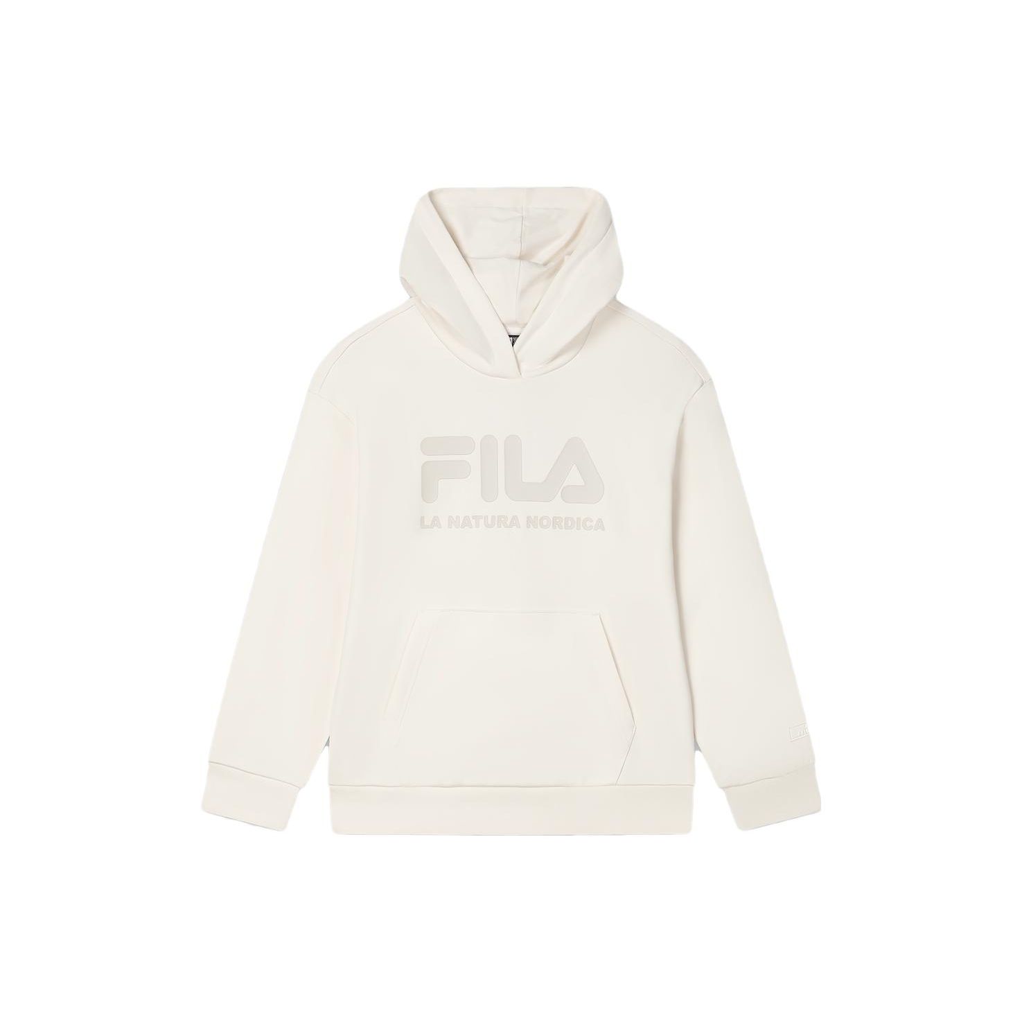 

FILA Letter Logo Printed Casual Hoodie American Vintage Sweatshirt Women sweatshirt Pale-Green F11W349205F-IV M