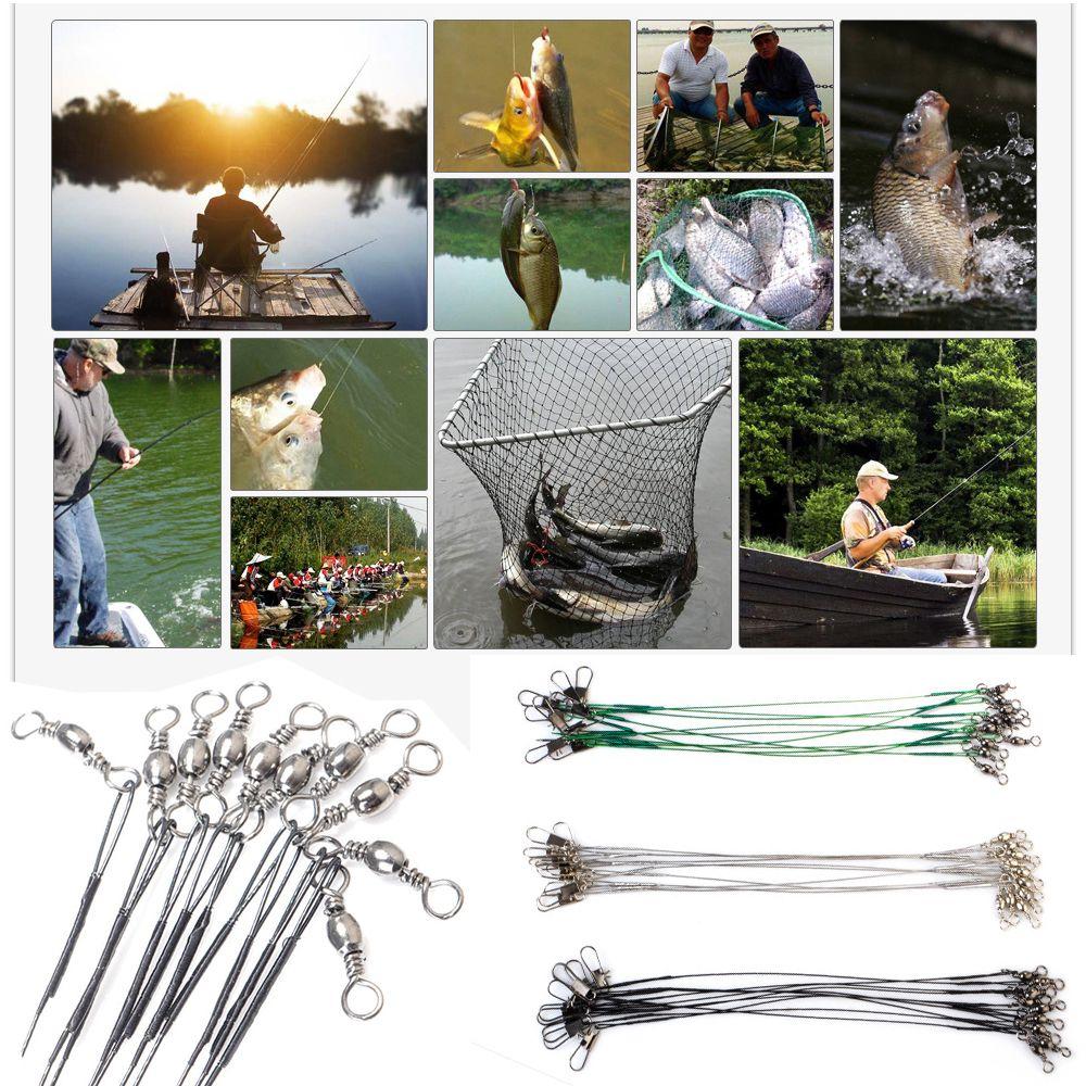 

Поводок для стальной проволоки с леской, анти-укус, стальные следы, стальные провода, рыболовные приманки, крючок