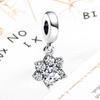 DIY Sparkling Paw Print Charm Beads for Pet Cat Dog Bracelets Jewelry Gifts Accessories