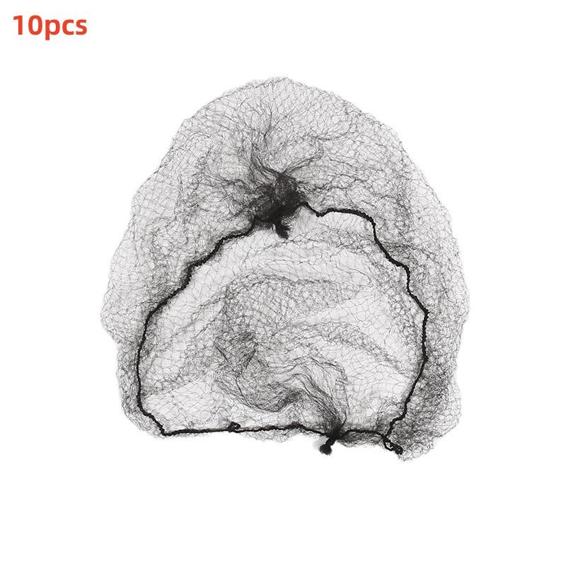10/20/30/50Pcs Durable Nylon Hair Net  Bun Hair Hair Style Tool Black Beige Brown Hair Net For Wigs Mesh Hair Styling Hairnets