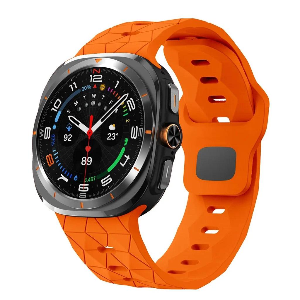 Sportowy Silikonowy Pasek do Samsung Galaxy Watch 7 Ultra 47mm 7 6 5 4 40/44mm Bransoleta do Watch 6 4Classic 43/47mm 5Pro 45mm Pasek
