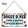 Hanging Wood Sign for Pets Pet House Wooden Door Sign, Rustic Farmhouse Dog Wall Plaque, Home Decor Vintage Decor, Housewarming Gift Lovers