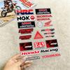 Fashion Laser For Reflective Motorcycle Stickers Waterproof Vinyl Decals For Motorbike Helmet Fuel Tank Bike