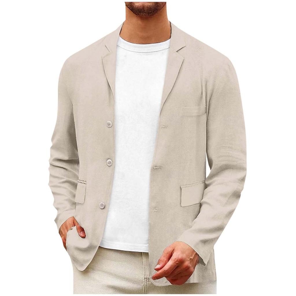 Men'S Single Breasted British Fashionable Casual Suit Jacket Youth Suit