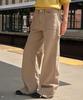 SOMEWHEREBUTTER Barrett Cotton Carpenter Pants - Beige