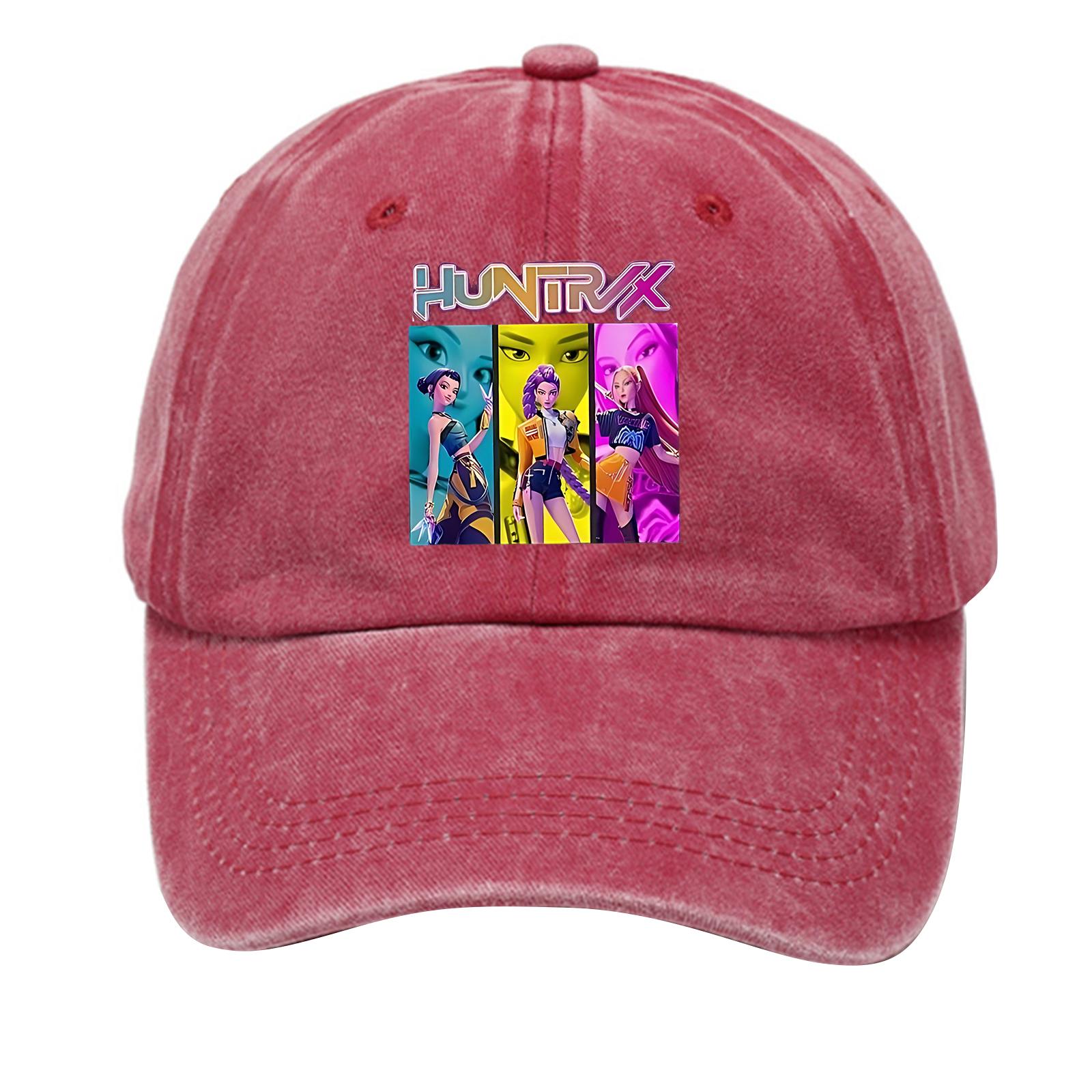 

Бейсболка из стираного хлопка с принтом, состаренная, мягкий верх, джинсовая шляпа для мужчин, европейская и американская ретро-шляпа One Size красный