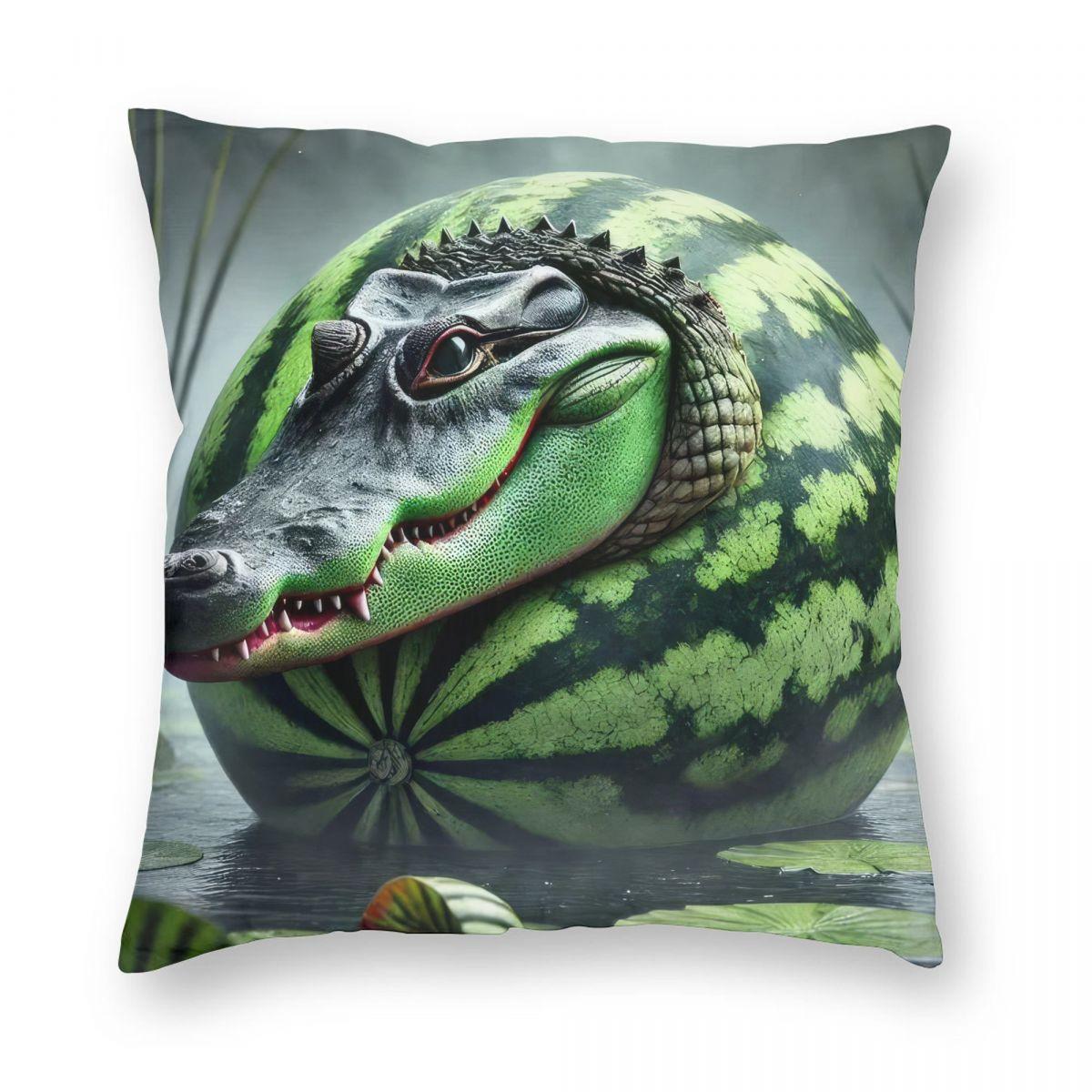 

Glorbo Fruttodrillo Итальянская Подушка-Наволочка с Принтом из Полиэстера Декоративная Наволочка для Подушки Дом 12x12Inch