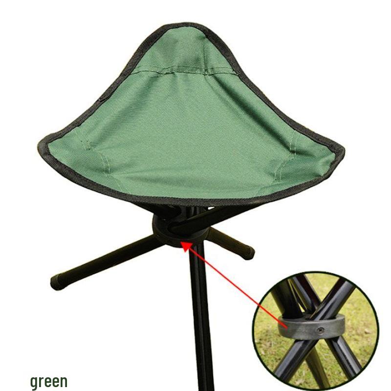 ZS Tactical Outdoor Folding Beach & Fishing Stool - Oxford Cloth Tripod