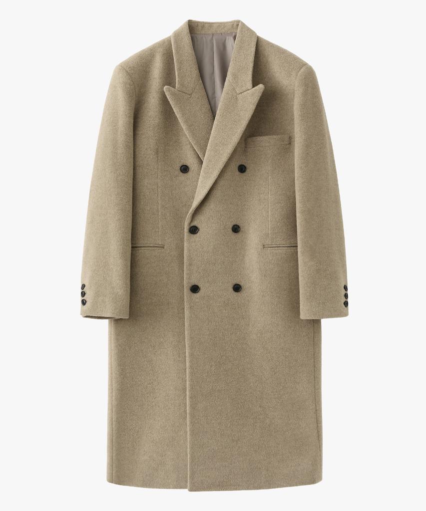 Suare 100% Wool Long Coat - 5 Colors
