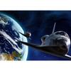 Aerospace Art Poster: Decorative Kraft Paper, Framed Wall Mural