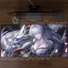 Hiyuki Gaming Wuthering Waves Mousepad Computer Office Accessorie Keyboard Mouse Pad Anime Sexy Girl Rubber HD Printing Desk Mat