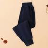 2026 New Thick Fleece-Lined Sports Joggers for Older Girls - Autumn/Winter Style