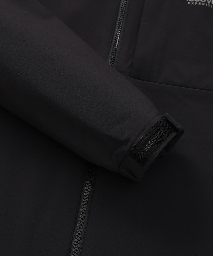 Discovery Expedition Men'S Essential High-Neck Softshell Jacket (Black)