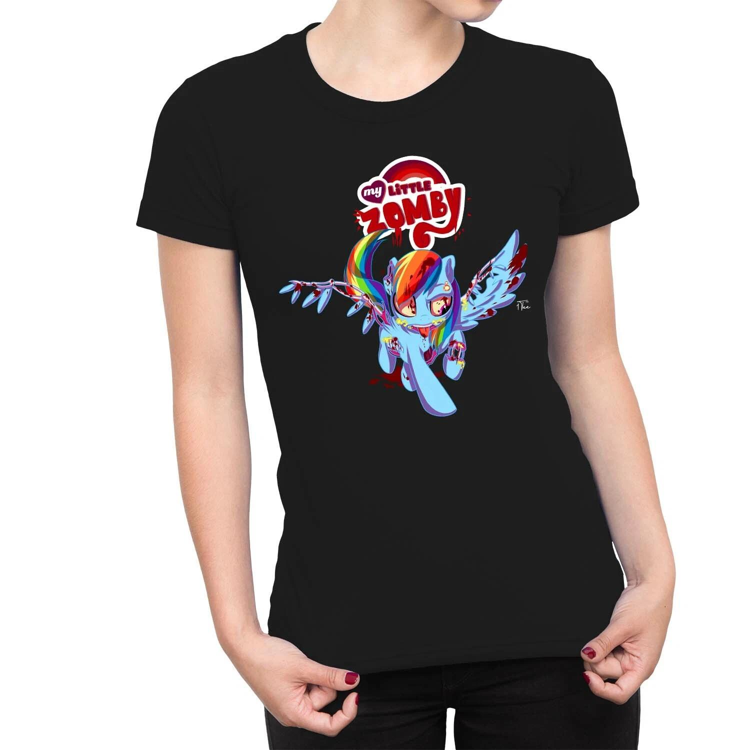 1Tee Womens My Little Zomby T-Shirt XL