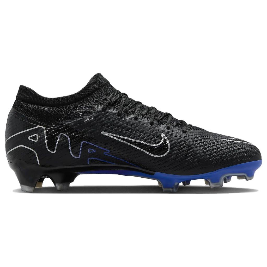 Nike Zoom Mercurial Vapor 15 Pro FG Shadow Pack Unisex Sneakers Black Hyper-Royal Chrome DJ5603-040
