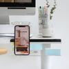 Desk Organizer Monitor Message Memo Board Desktop Storage Multifunctional Desk Side Storage Rack Acrylic Minimalism Notes Board