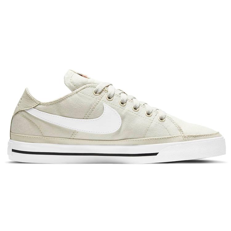 New Nike Court Legacy Canvas Light Bone Women's CZ0294-002