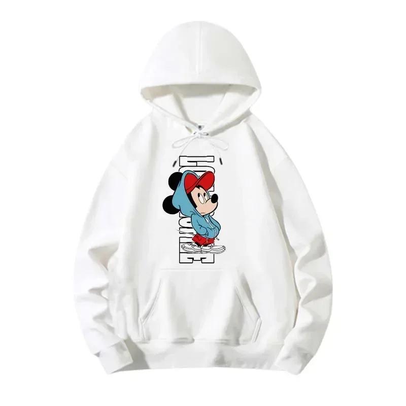 2025 Spring Autumn Disney Stitch Street Fashion Boys and Girls Sweatshirt Children's Sports Pullover Outdoor Kids Hooded Hoodie