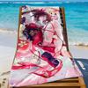 Game Honkai Star Rail Sparkle Towel Sports Quick Dry Travel Camping Gear Sandproof Soft Light Large Beach Towel