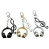 1PC Mobile Phone Pendants Y2K Keychains Airpods Pendant Pendants Minimalist Style Music Note Design Cool Multicolor