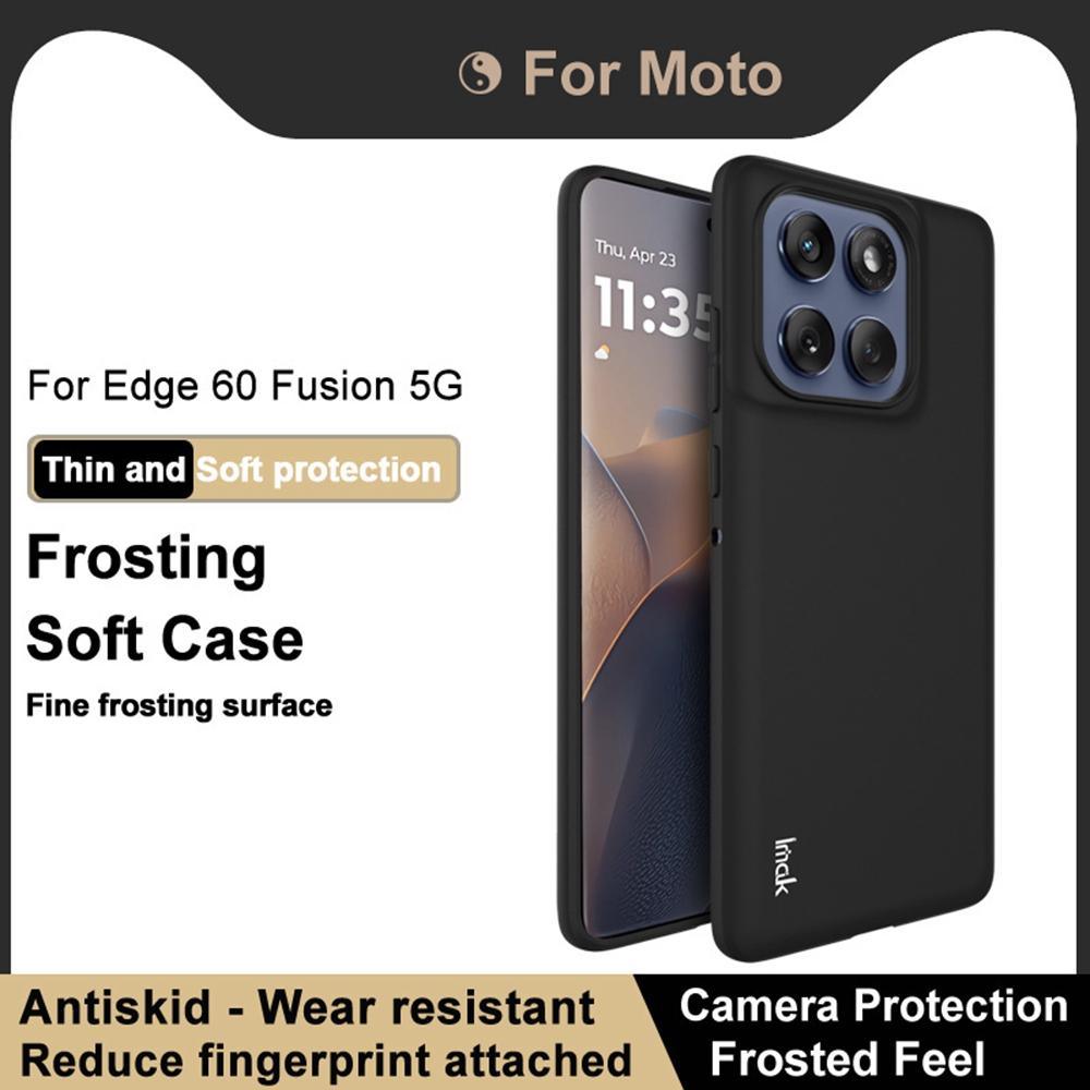 

IMAK UC-3 Series Soft TPU Cover for Motorola Edge 60 5G/60 Fusion 5G/60s 5G Matte Anti Fingerprint Case As Shown A