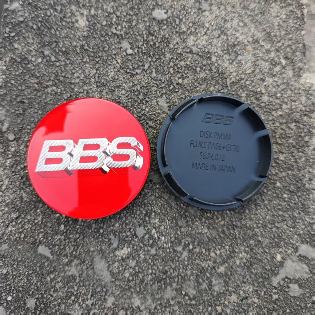 4pcs O.D.56mm for BBS Emblem Planar 55mm Stickers Car Wheel Center Hub Caps Acrylic Wheel Cover OEM 56.24.012