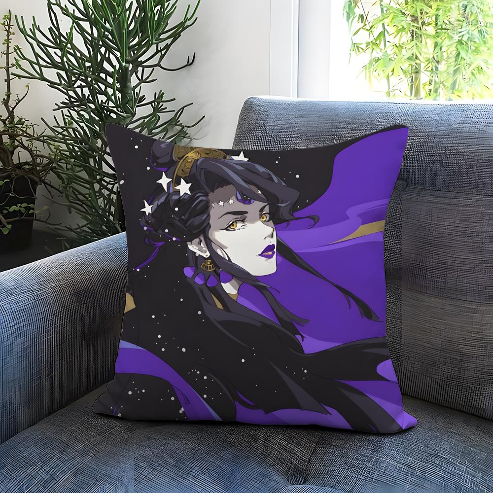 

popular game H-Hades Cushion Cover Comfortable Reversible Pillow Cover Ideal for Car Sofa Bedroom & Beyond 12x12Inch
