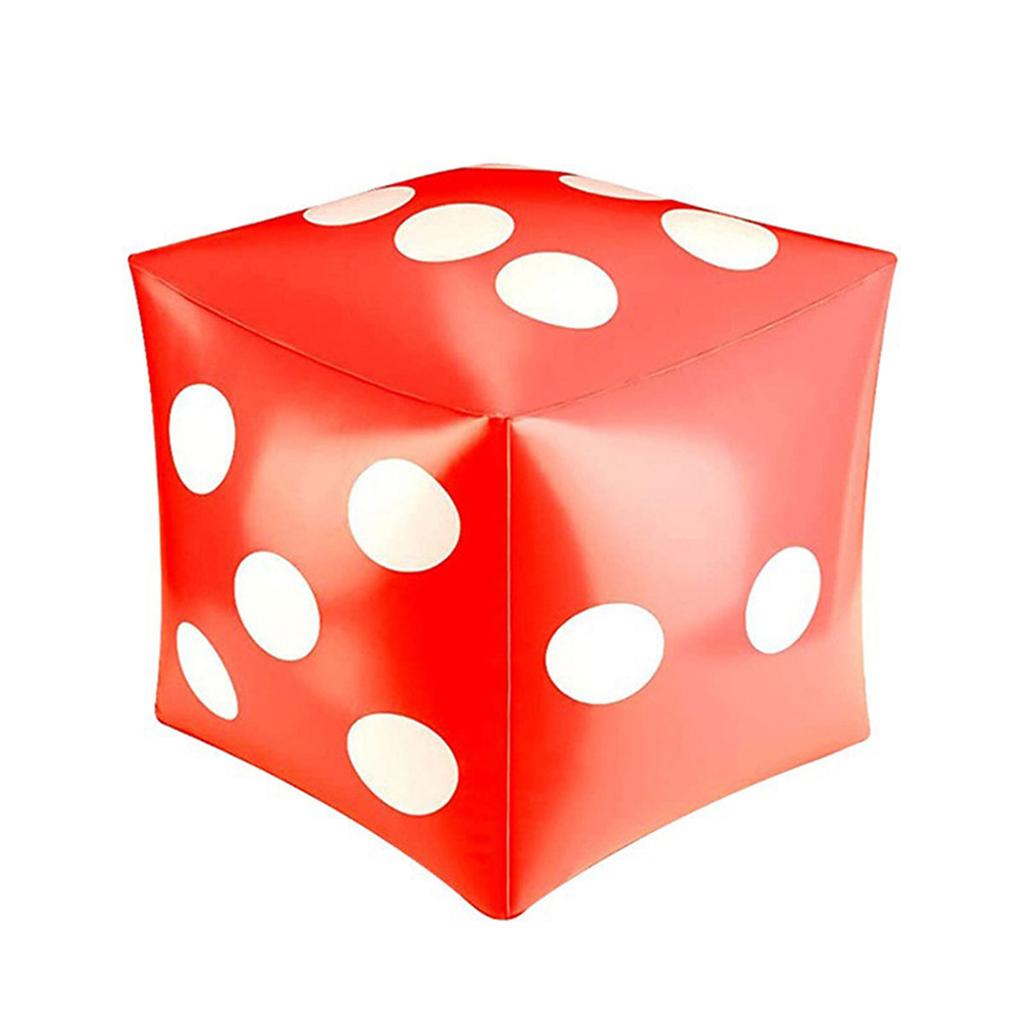 30cm giant inflatable dice, outdoor fun giant inflatable dice used for large indoor and outdoor games