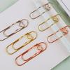 Colorful Heart Metal Pen Clips MultiFunction Paper Clip Pen Holder Bookmarks For Notebooks Paper Clips Stationery Tool