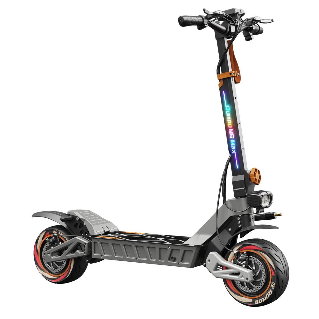 Ruitoo M6 MAX Dual Motor Electric Scooter, 60V20.8AH Battery,Dual Hydraulic Suspension