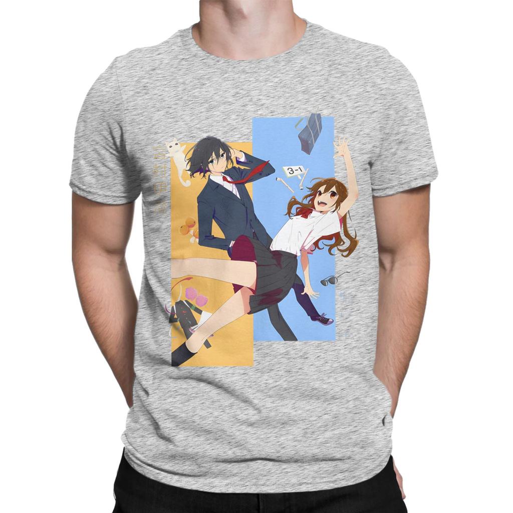 Hhorimiya Hori And Miyamura T Shirt Unisexs Pure Cotton Creative Tshirt Round Neck Tee Shirt Short Sleeve Clothes Original