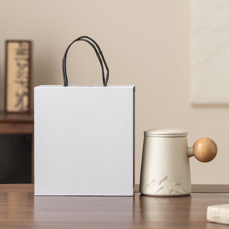 OLOEY Ceramic Mug and Tea Caddy Gift Set