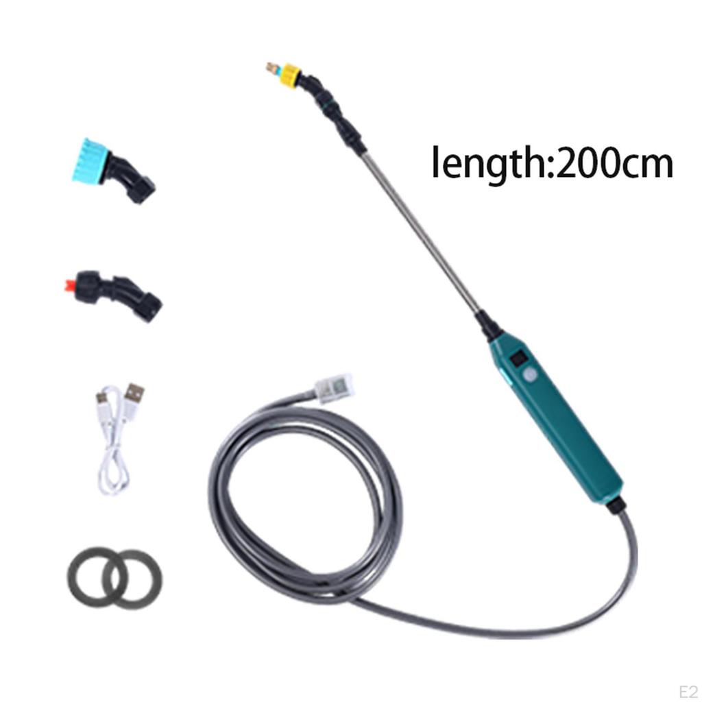 Garden Sprayer Rod Adjustable ,with 1 Charging Cable for Water Hanging Baskets and Shrubs,