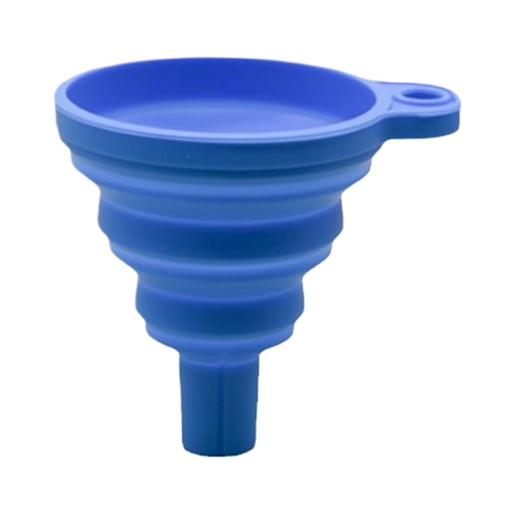 

Car Oil Funnel Foldable Silicone Splash-Proof Universal Multi-Purpose Car Oil Change Funnel Spill Saver for Kitchen Cooking Lab
