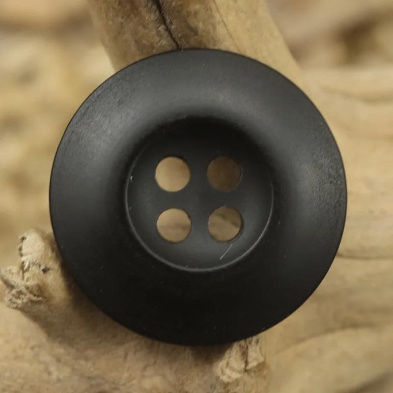 Chaqueta de Pana Verde Militar Botones de Resina Pantalón de Traje Jeans Caqui Azul Oscuro Botones Negros 15mm/18mm/20mm