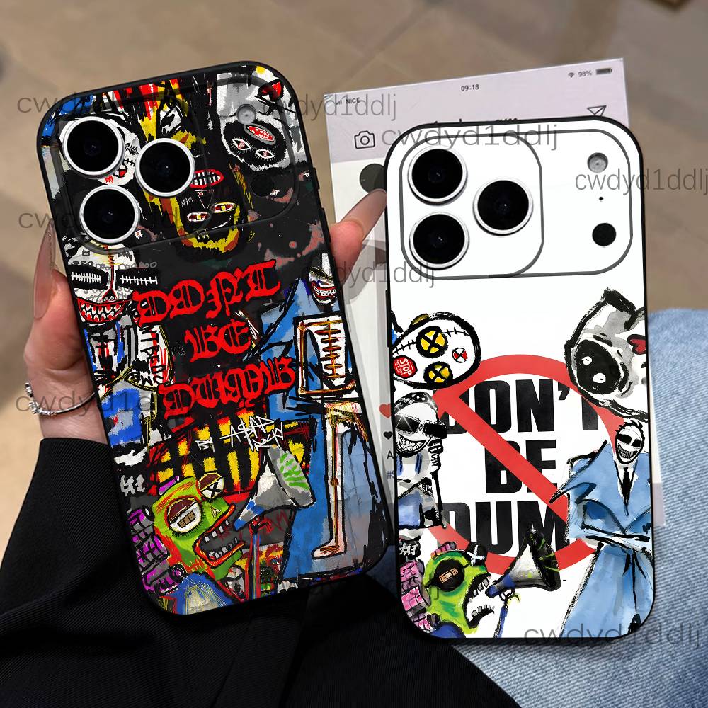 A-ASAP Dont Be Dumb R-Rocky Phone Case For iPhone 17,16,15,11,12,14,13 Pro Max Mini XS,XR,7 Plus 16E Air Shockproof Soft Cover