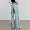 Chuyu Women's 2025 Summer Acetate Blend Wide-Leg Jeans
