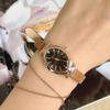 Small Dial Fashionable Retro Women'S Watch Fritillary Dial Simple Horse Eye Women'S Watch