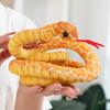 110-310cm Simulation Python Plush Toy Doll Reptile White Green Silver Black Beautiful Pattern Snake Plush Doll Home Decoration