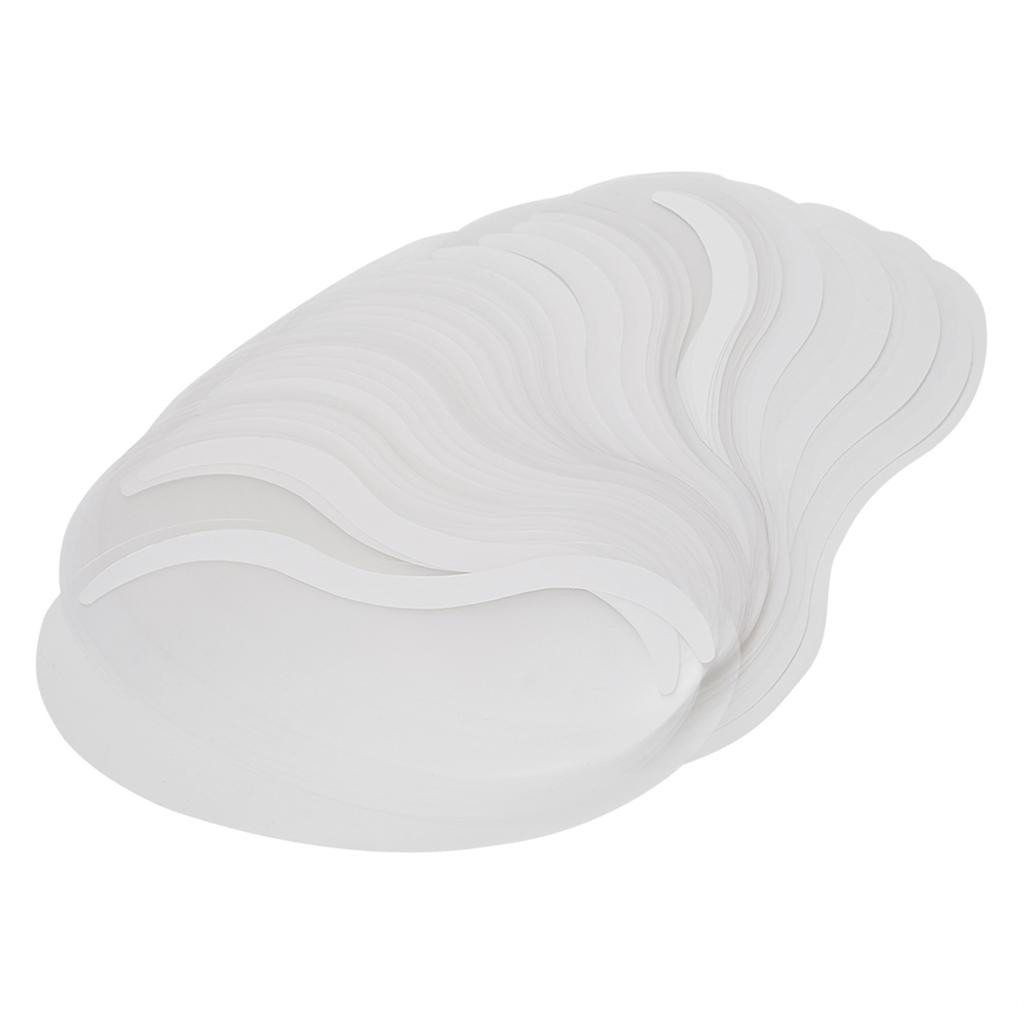 50Pcs Unbreakable Dyeing Hairdressing Salon Eye Face Protection Shield Hairspray Cover