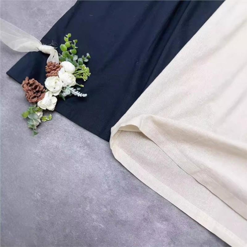 Johnature Japanese Cutout Lace Cotton Dress Autumn French Casual O-neck Loose Solid Color Full Sleeve Women Dress