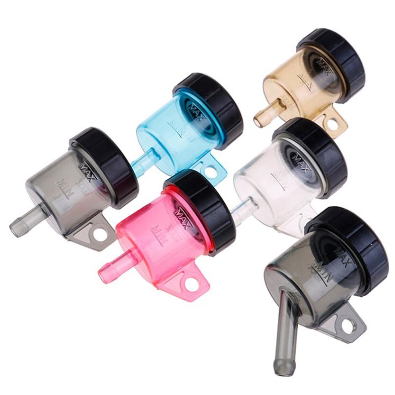 Motorcycle Front Brake Fluid  Push Up  Tank Oil Fluid Cup