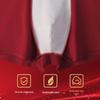 Nanjiren Men's Pure Cotton Antibacterial Lucky Red 3-Pack Briefs